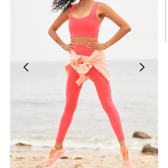 FREE PEOPLE High-Rise 7/8 Length Good Karma Leggings in...